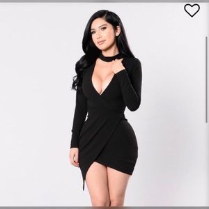 Fashion Nova Choker Mini Dress
